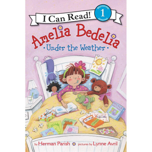 原版英文 Amelia Bedelia Under the Weather糊涂女佣身体不适 4-6岁