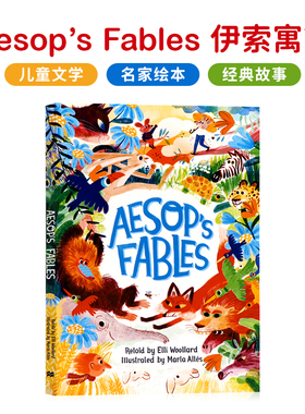 Marta Altes 故事绘本 英文原版 Aesop’s Fables 伊索寓言
