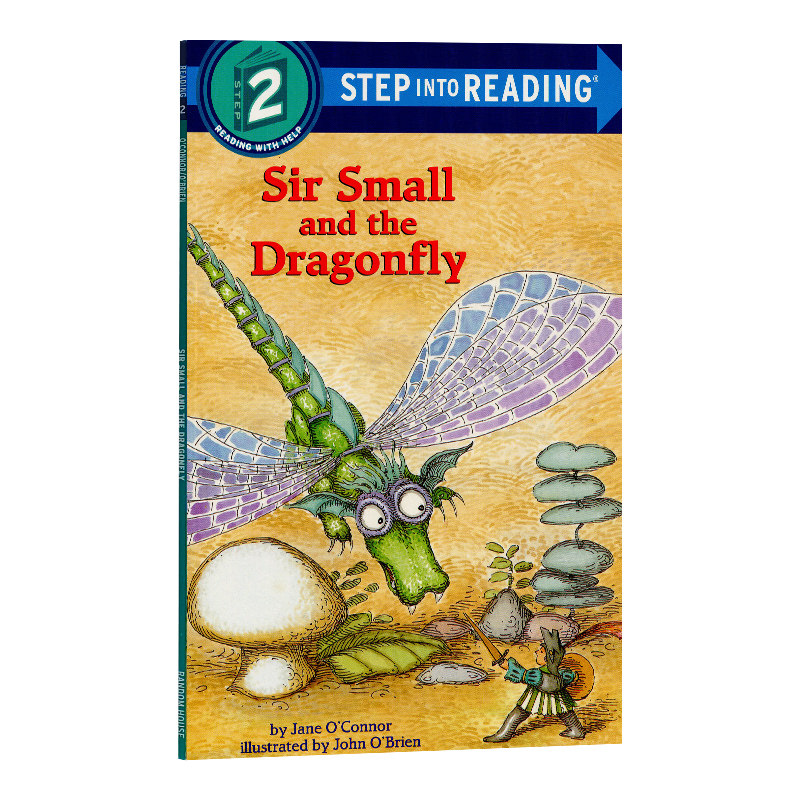 小小先生和蜻蜓 企鹅兰登二阶英文原版 Sir Small and the Dragonfly原版漫画书英文绘本