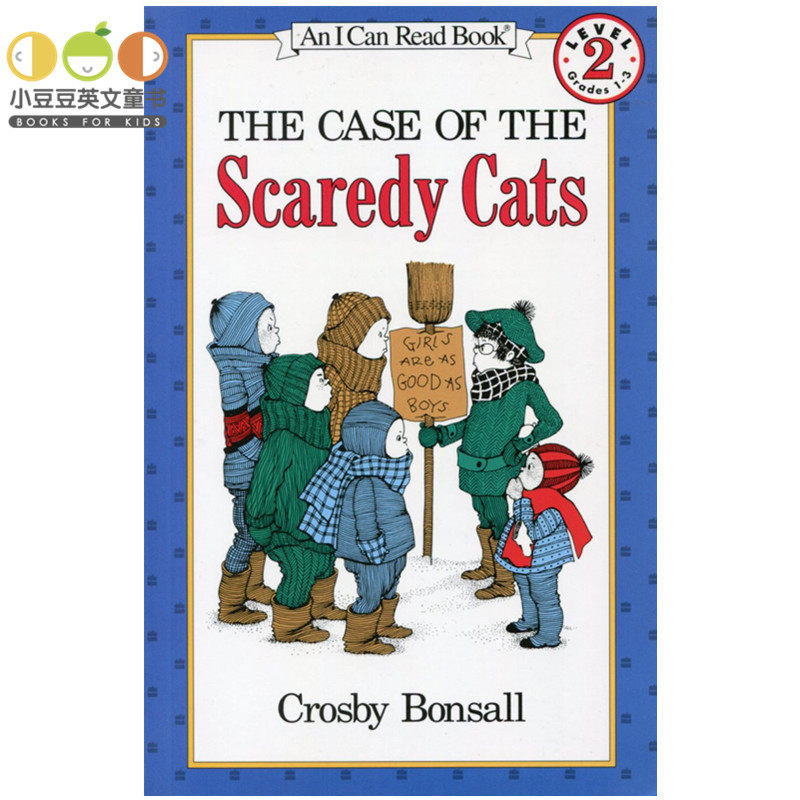 汪琣珽第四阶段书单 英文原版绘本the case of the scaredy cats 胆小