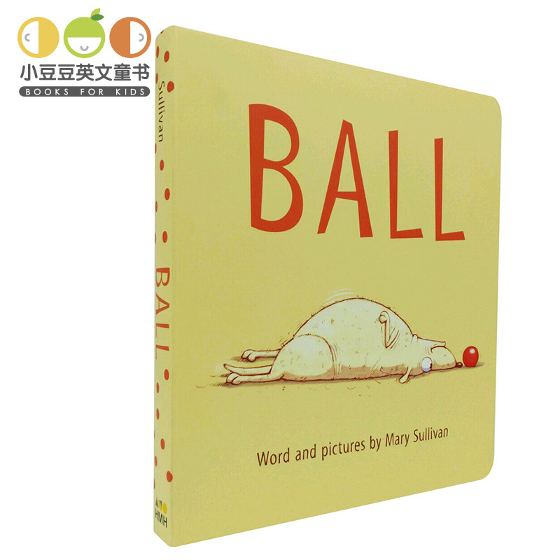 正版英文原版绘本ball 球 苏斯博士奖 3-8岁 幼儿原版英语启蒙纸板书