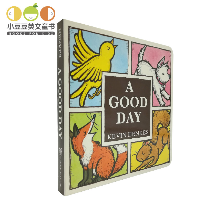 day board book 美好的一天 儿童英语启蒙故事书纸板书 幼儿英文原版