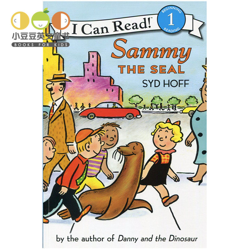 汪培珽第一阶段书单 英文sammy the seal 海豹萨米i can read 1 4-8岁