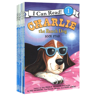 正版 6本 儿童英文原版绘本Charlie the Ranch Dog 救生牧羊犬 系列 6册合集 4-8岁 i can read 1分级读物一阶狗狗童书科林斯出版