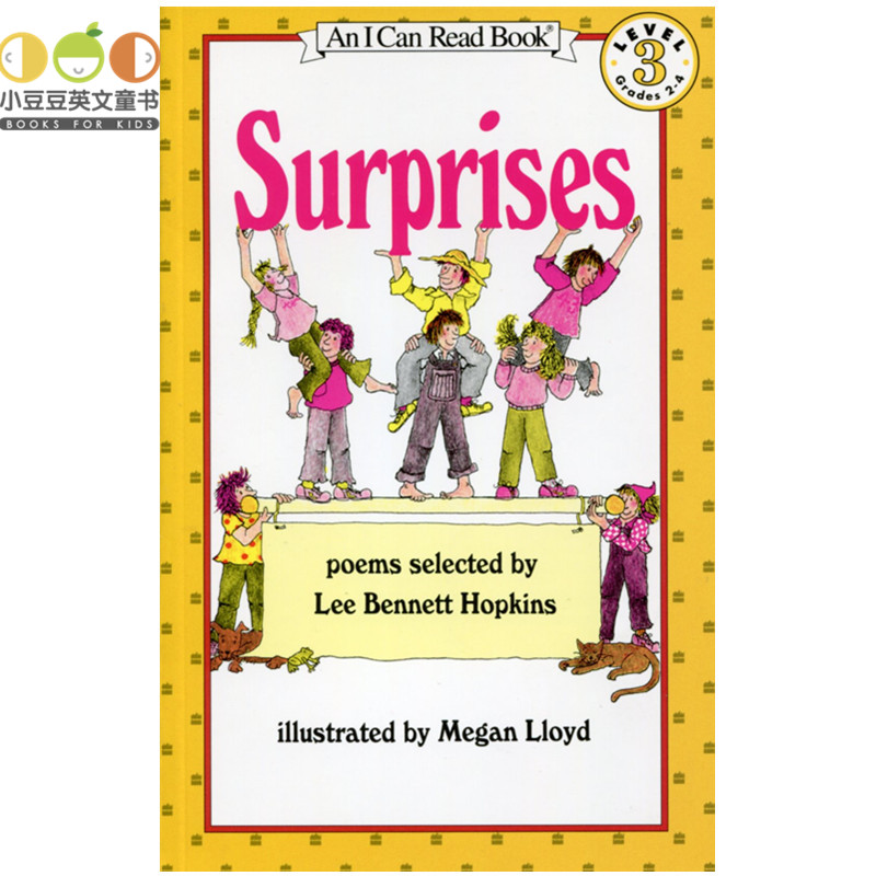 正版进口英文原版绘本 Surprises (I Can Read, Level 3阶)惊喜 4-8岁幼儿童英语分级读物三阶段 小豆豆英文童书