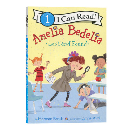 英文原版 糊涂女佣失物招领 Amelia Bedelia Lost and Found原版漫画书英文绘本