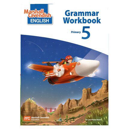 进口英文原版 新加坡小学英语语法练习册5 Marshall Cavendish English Grammar Workbook P5 教辅教材教科书幼儿童学习训练题手册