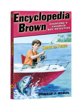 英文原版 Encyclopedia Brown: Keeps the Peace百科全书小布朗 平装