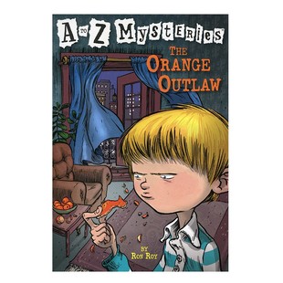 神秘案件15 橙色的窃贼 正版英文原版The Orange Outlaw A to Z Mysteries 小学初级章节书 神秘事件英文版 儿童侦探推理小说书