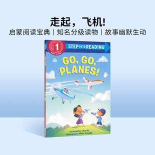 reading 1阶 走起 step 飞机 Planes into 兰登 英文原版
