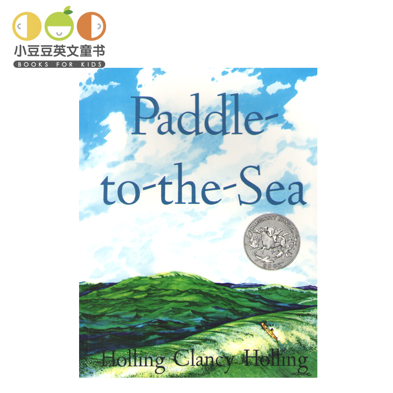 英文原版 Paddle to the-Sea 划向大海 平装9-12岁 美国英语原版绘本儿童启蒙画册 小学一年级儿童英语绘本 凯迪克银奖 课外读物