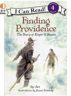 正版 Finding Providence: The Story of Roger Willia英文原版绘本i can read 4系列小学课外读物4-8岁分级读物
