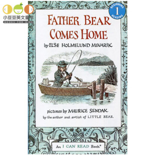 汪琣珽第二阶段书单 英文原版绘本 Father Bear Comes Home 熊爸爸回家来 4-8岁儿童英语阅读课外分级读物1阶 幼儿英语绘本女孩