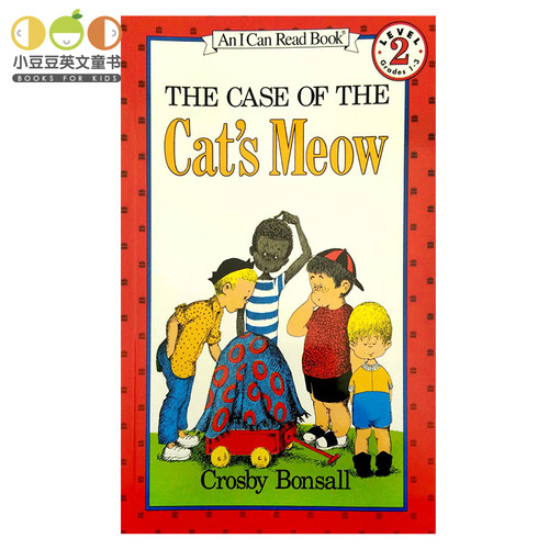 正版英文原版绘本 The Case of the Cat's Meow 4-8岁幼儿原版英语绘本书 小学儿童英文阅读故事书分级阅读2阶 小豆豆英文童书