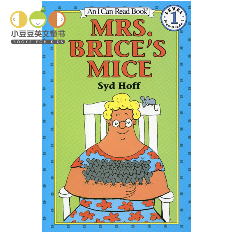 汪培珽第一阶段书单 英文原版绘本 Mrs. Brice's Mice 布莱斯太太的老鼠 4-8岁儿童英语原版绘本I Can Read系列