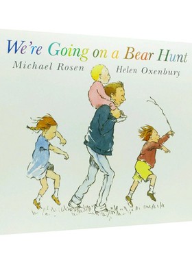 点读版 进口英文原版绘本We're Going On a Bear Hunt 我们一起去猎熊4-6 3-8岁 支持好饿的毛毛虫点读笔 幼儿童英语绘本 平装童书
