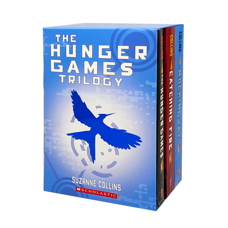 英文原版 the hunger games trilogy 饥饿游戏 燃烧的女孩 嘲笑鸟 三