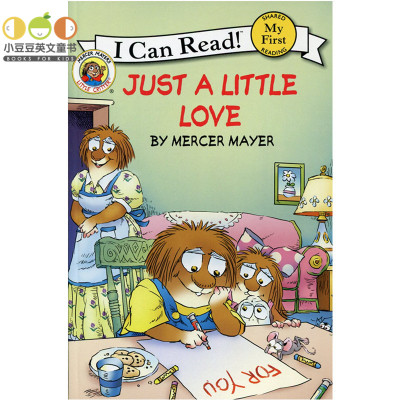 正版英文原版绘本 Little Critter: Just a Little Love 小怪物i can read my first 分解阅读初阶Mercer Mayer作品小豆豆英文童书