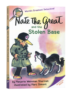 英文原版 Nate the Great and the Stolen Base侦探内特：被偷走的二垒
