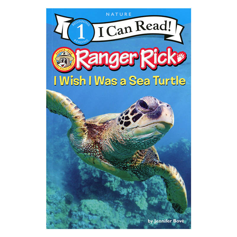 我希望我是海龟英文原版Ranger Rick: I Wish I Was a Sea Turtle原版漫画书英文绘本