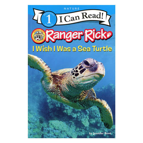 我希望我是海龟英文原版Ranger Rick: I Wish I Was a Sea Turtle原版漫画书英文绘本