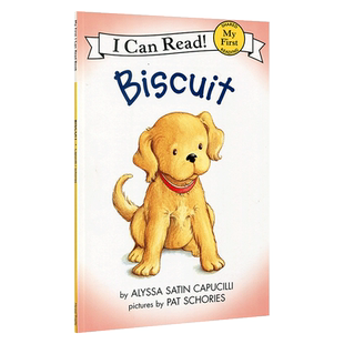 英文原版绘本 小饼干狗Biscuit 汪培珽英文书单 I Can Read My First 国外进口原版 幼儿0-3岁启蒙故事书图书 儿童分级读物