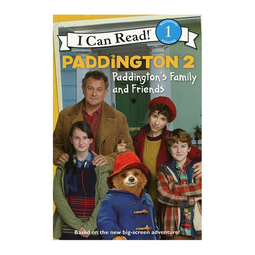 进口英文原版绘本帕丁顿熊 Paddington's Family and Friends 帕丁顿熊的家人和朋友们 i can read 1阶分级读物1级 课外读物