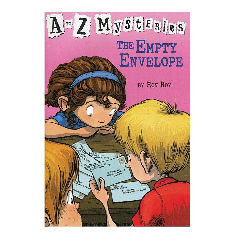 5一个空信封the empty envelope 6-12岁a to z mysteries正版英语原版