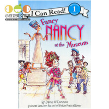 进口 英文原版绘本 Fancy Nancy at the Museum漂亮南希 I Can Read level 1幼儿童原版英语绘本书 女孩