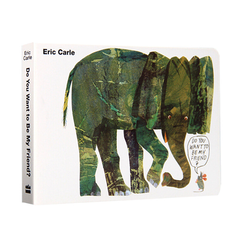 英文原版绘本Do You Want to be My Friend 2-4岁 幼儿英语原版硬纸板书eric carle作品可搭配From Head to Toe 棕熊brown bear高性价比高么？