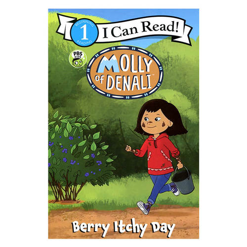 果实成熟时英文原版平装绘本 Molly of Denali: Berry Itchy Day原版漫画书英文绘本