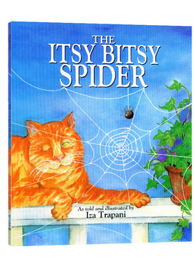 点读版 进口英文原版绘本 小小的蜘蛛 The Itsy Bitsy Spider 欢唱童谣 歌谣 廖彩杏推荐 3-6岁 平装 支持好饿的毛毛虫点读笔