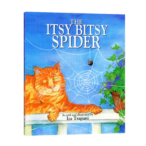点读版 进口英文原版绘本 小小的蜘蛛 The Itsy Bitsy Spider 欢唱童谣 歌谣 廖彩杏推荐 3-6岁 平装 支持好饿的毛毛虫点读笔