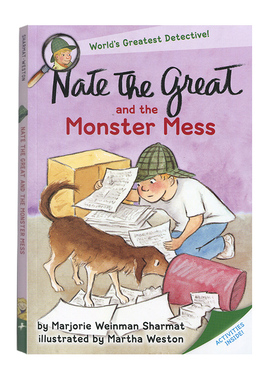 英文原版 Nate the Great and the Monster Mess 侦探内特：怪兽谜案
