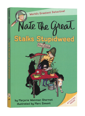 英文原版 Nate the Great Stalks Stupidweed 侦探内特：失踪的野草