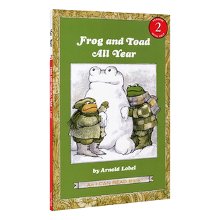 英文绘本Frog and Toad All Year青蛙和蟾蜍的每一年 汪培珽第三阶段4-8岁i can read 2青蛙蟾蜍Arnold Lobel作品