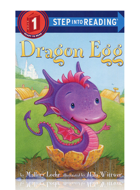 进口英文恐龙蛋 企鹅兰登英语分级绘本第一阶  step into reading 一阶 Dragon Egg 3-8岁
