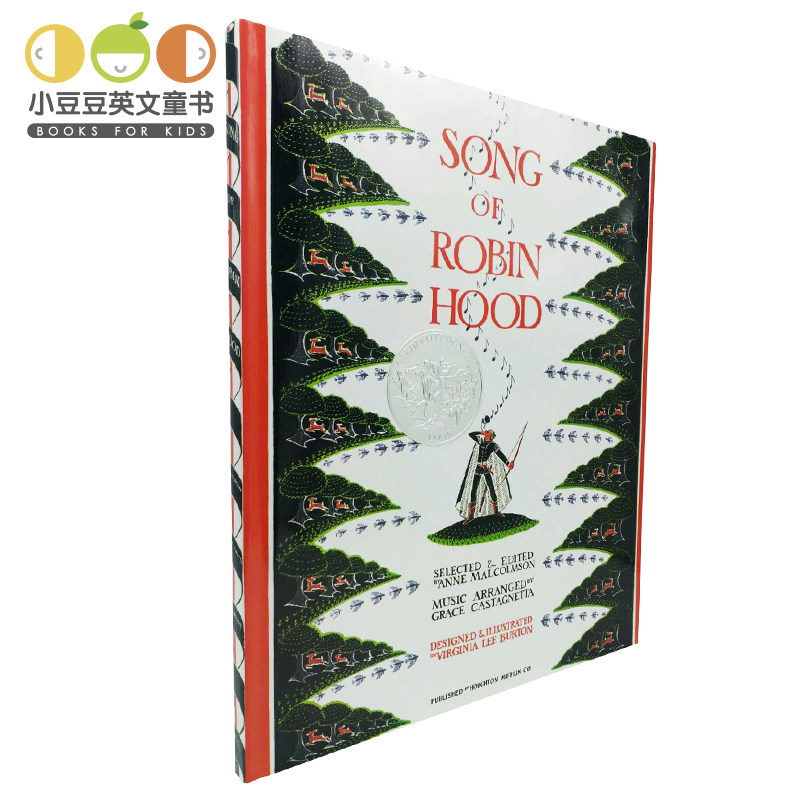 精装 the song of robin hood 罗宾汉之歌 9-12岁儿童原版英语绘本书