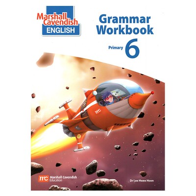进口英文原版 新加坡小学英语语法练习册6 Marshall Cavendish English Grammar Workbook P6 教辅教材幼儿童英文单词语法书手册