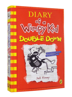 小屁孩日记英文原版平装 Diary of a Wimpy Kid: Double Down (Book 11)