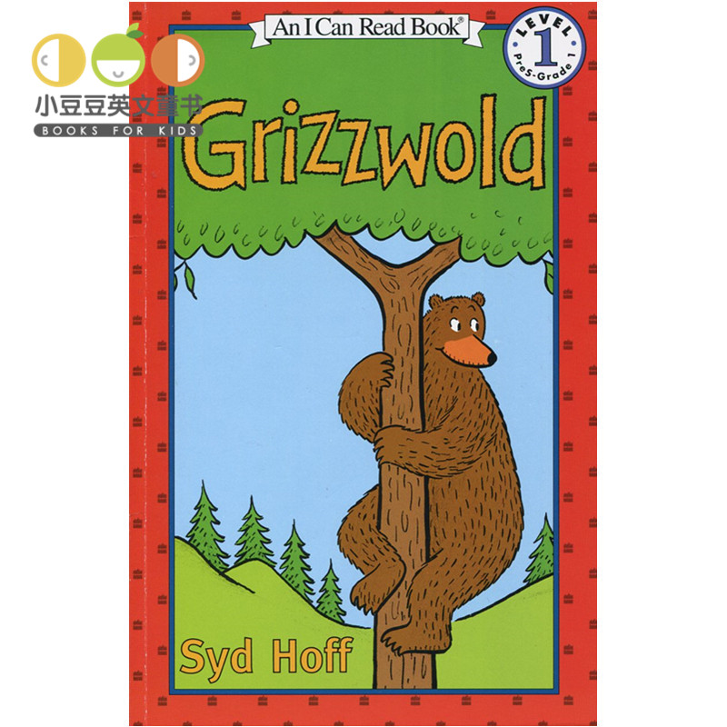 进口英文原版绘本 Grizzwold 小熊格雷兹伍德 汪培珽第一阶段书单 I Can Read儿童英语阅读故事书分级读物幼儿原版漫画书英文绘本