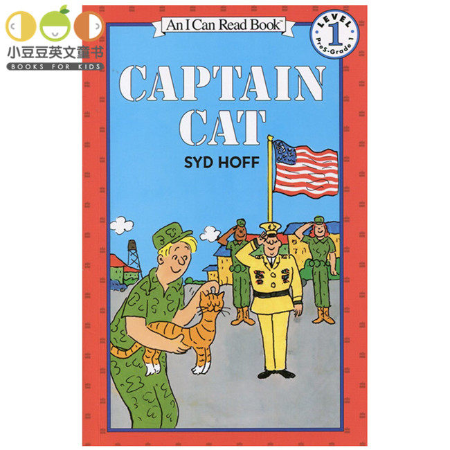 Captain Cat 猫上尉 汪培珽第一阶段书单 I Can Read 4-8岁儿童英语阅读故事书 幼儿英文原版绘本 分级阅读原版漫画书英文绘本