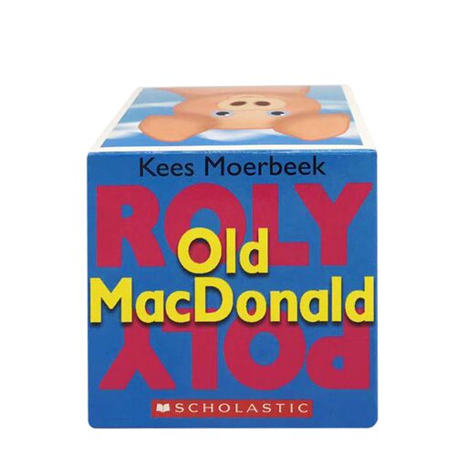 正版 进口英文原版绘本 立体游戏书 Roly Poly Pop-Up: Old Macdonald 老麦克唐纳 英语绘本 幼儿童启蒙故事 玩具书小豆豆英文童书