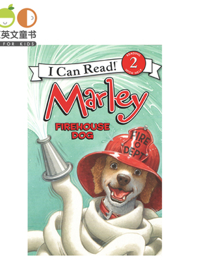 英文原版Marley: Firehouse Dog 马利：小狗消防员[平装] [4-8岁]