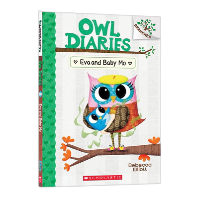 猫头鹰日记 英文原版平装绘本 Owl Diaries #10:Eva and Baby Mo伊娃和小弟弟莫