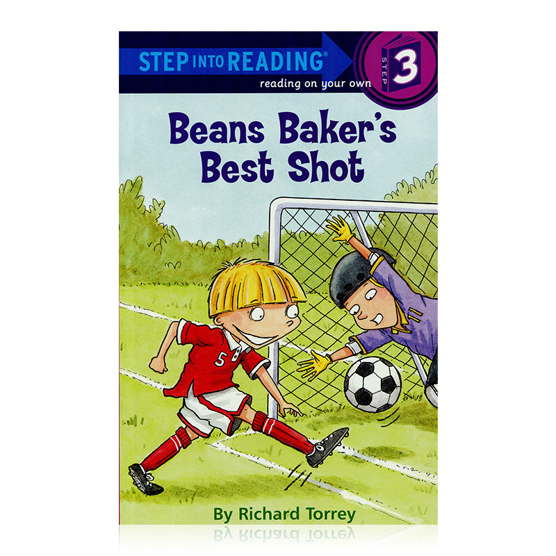 最佳射手英文原版 企鹅兰登英语分级绘本 三阶beans bakers best