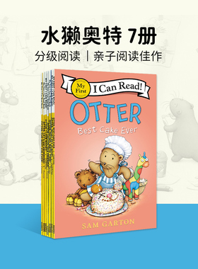 英文原版 Otter水獭奥特7册 4-8岁i can read my first系列分级读物启蒙认知初阶绘本icanread