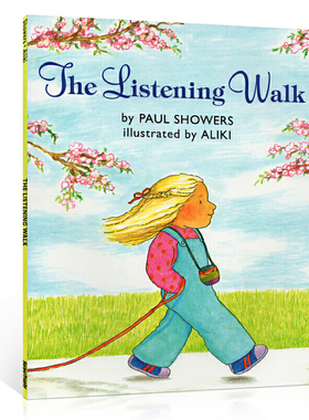 正版儿童英文原版绘本 The Listening Walk 边听边走  吴敏兰推荐英文书单 平装 4-8岁 幼儿原版英语绘本书 小豆豆英文童书