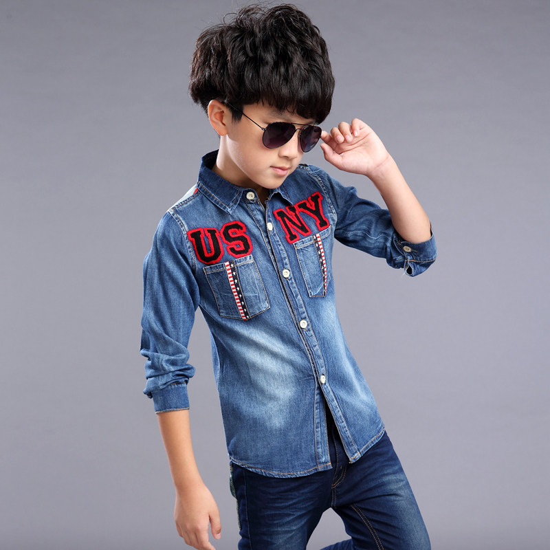 Chemise garcon à manche longue - Ref 2076133 Image 3