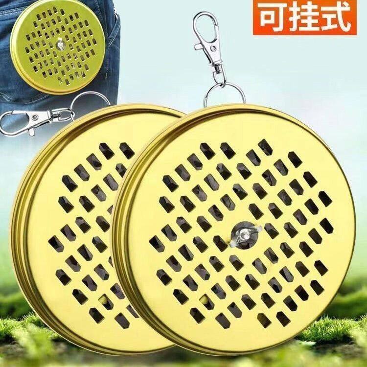 不锈钢蚊香盒可挂式带盖防烫图片